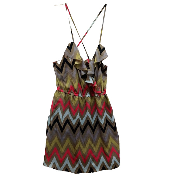 BCBG Generation Dress Women’s Large‎ Multicolor Knee Length - Picture 1 of 11